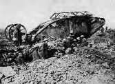 British WW1 tank
